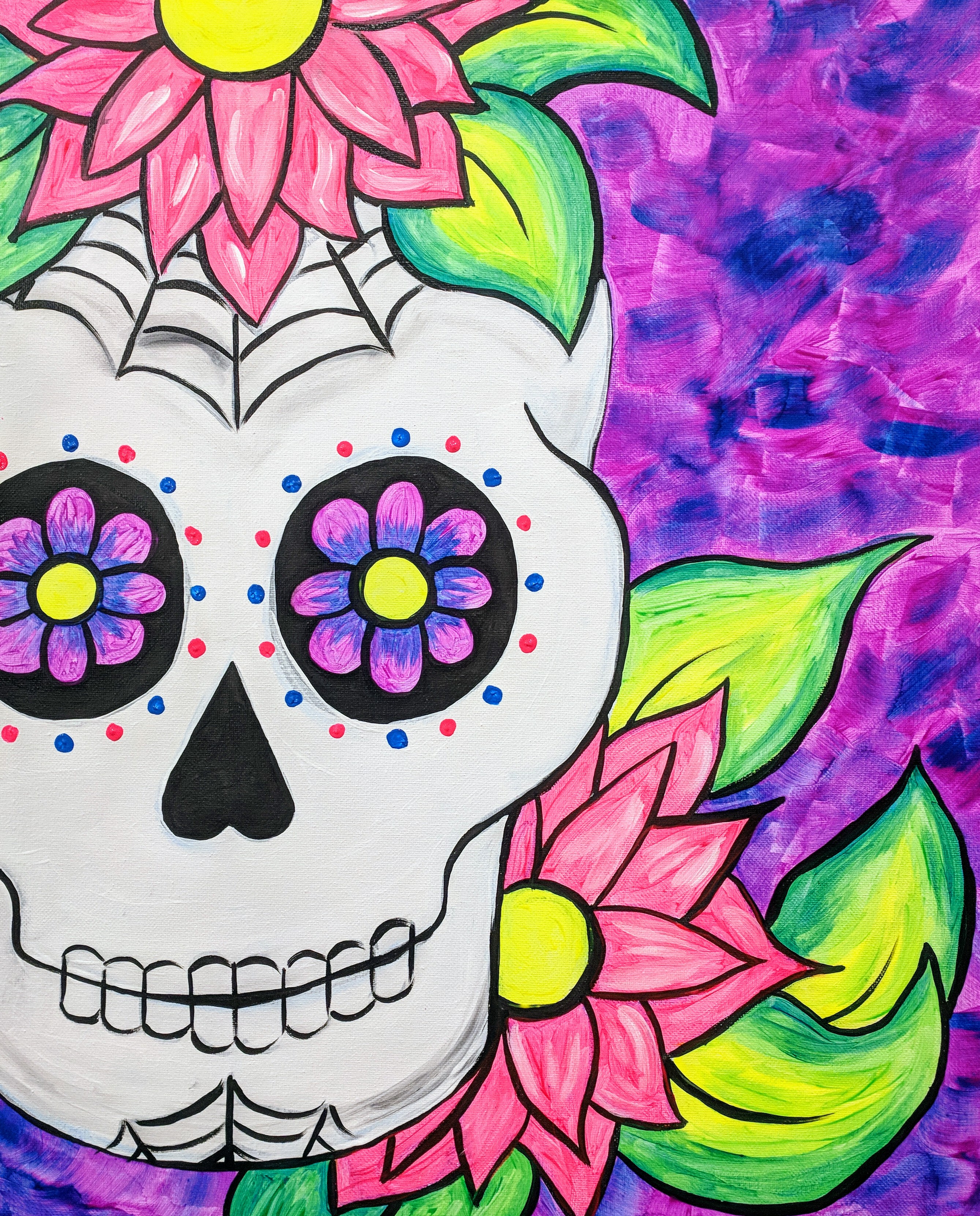 Black Light Halloween Costume Party!
