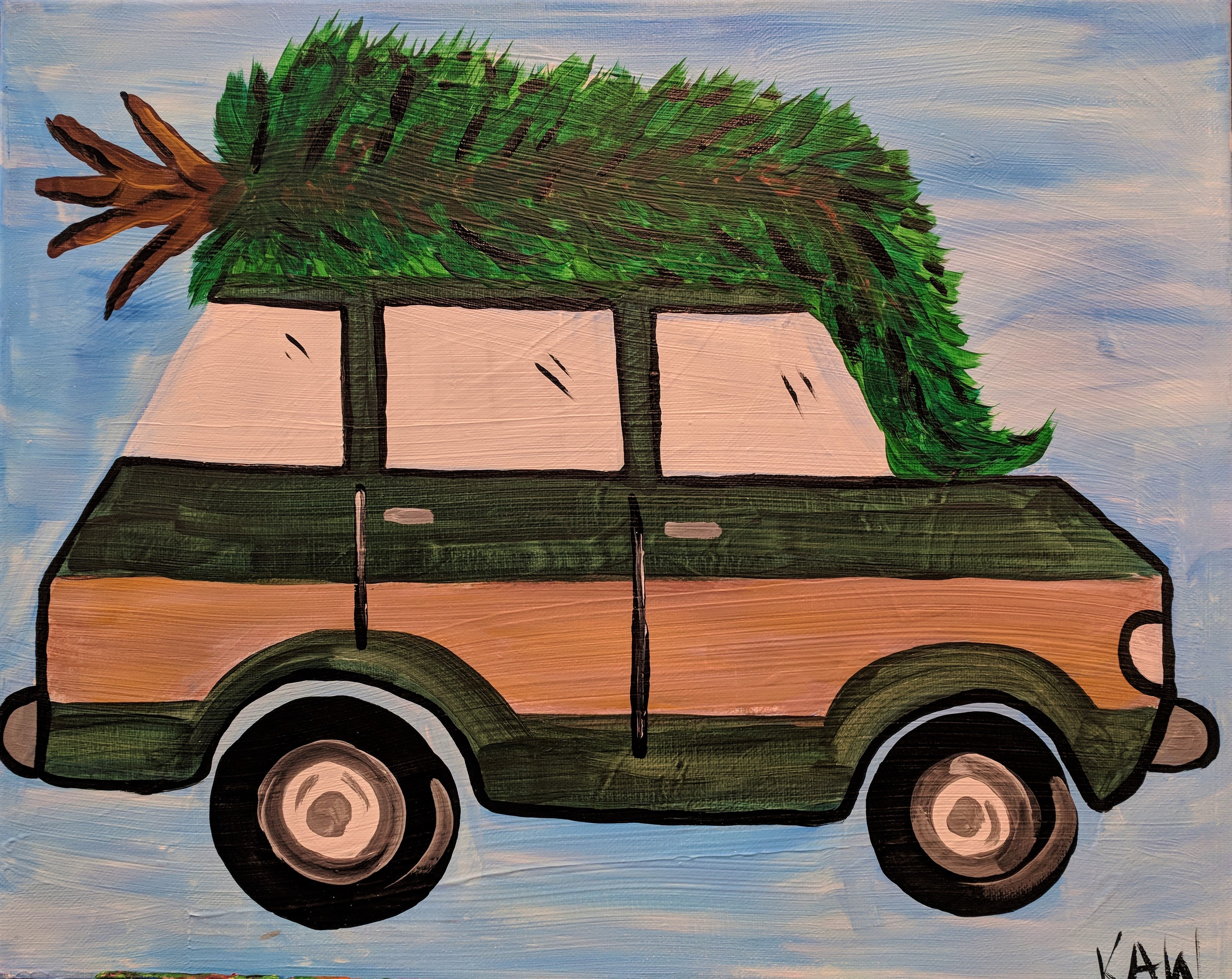 Griswold Christmas Tree Wagon