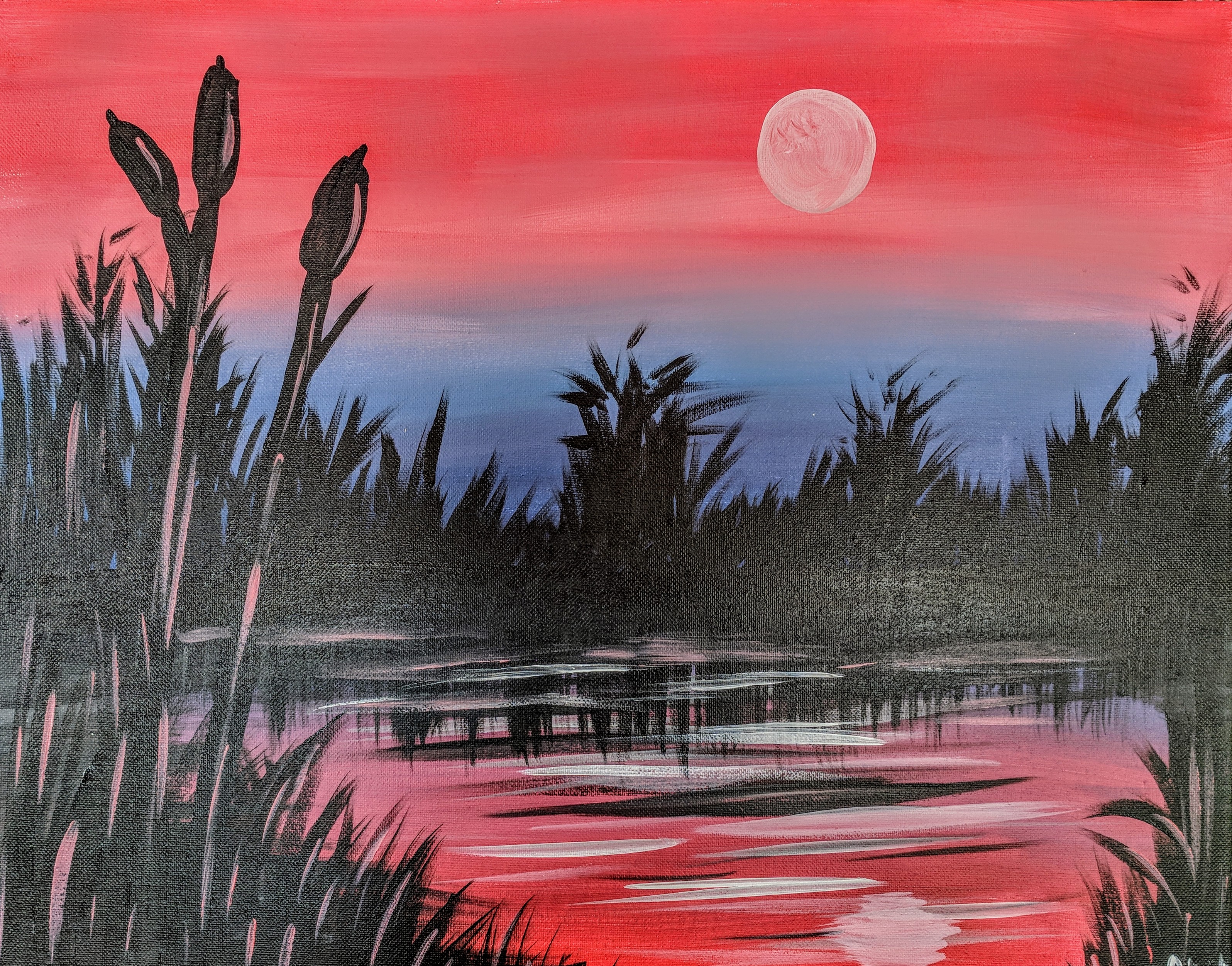 Marshland Sunset